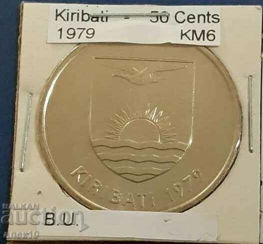 Kiribati 50 de cenți 1979