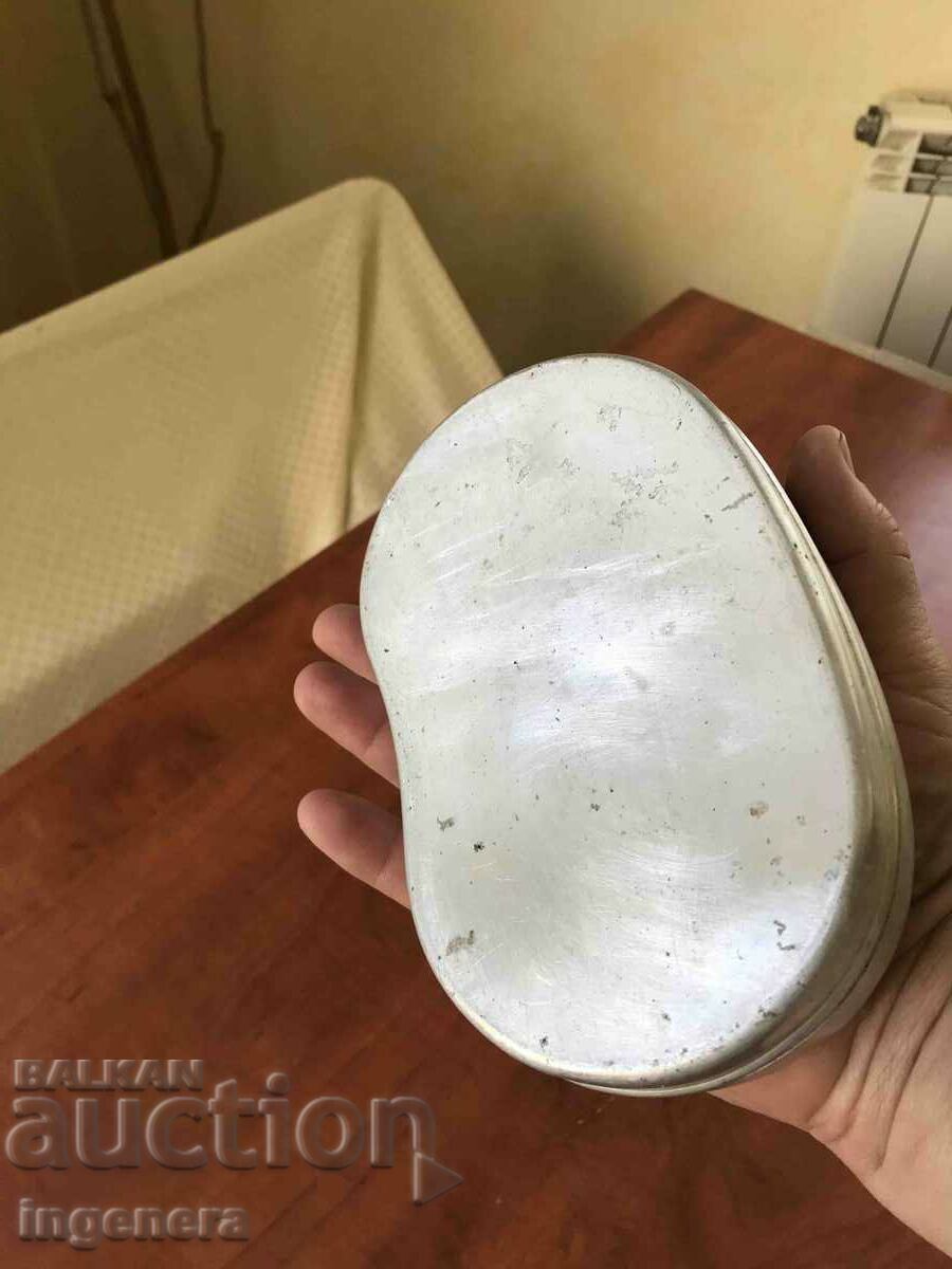 КУТИЯ АЛУМИНИЙ СТАРИННА ТИП БЪБРЕК - 5 КУТИЯ АЛУМИНИЙ СТАРИННА ТИП БЪБРЕК - 5