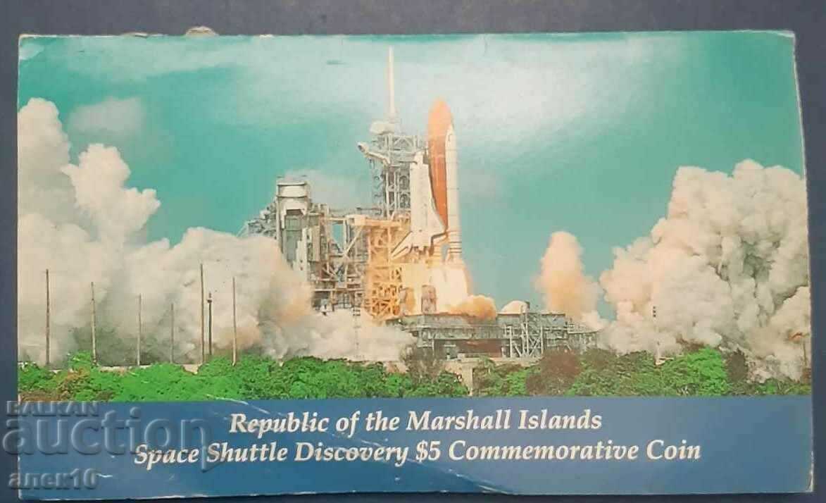 Маршалски о-ви  5  долар   1988