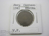 Περού 1 centavos 1941