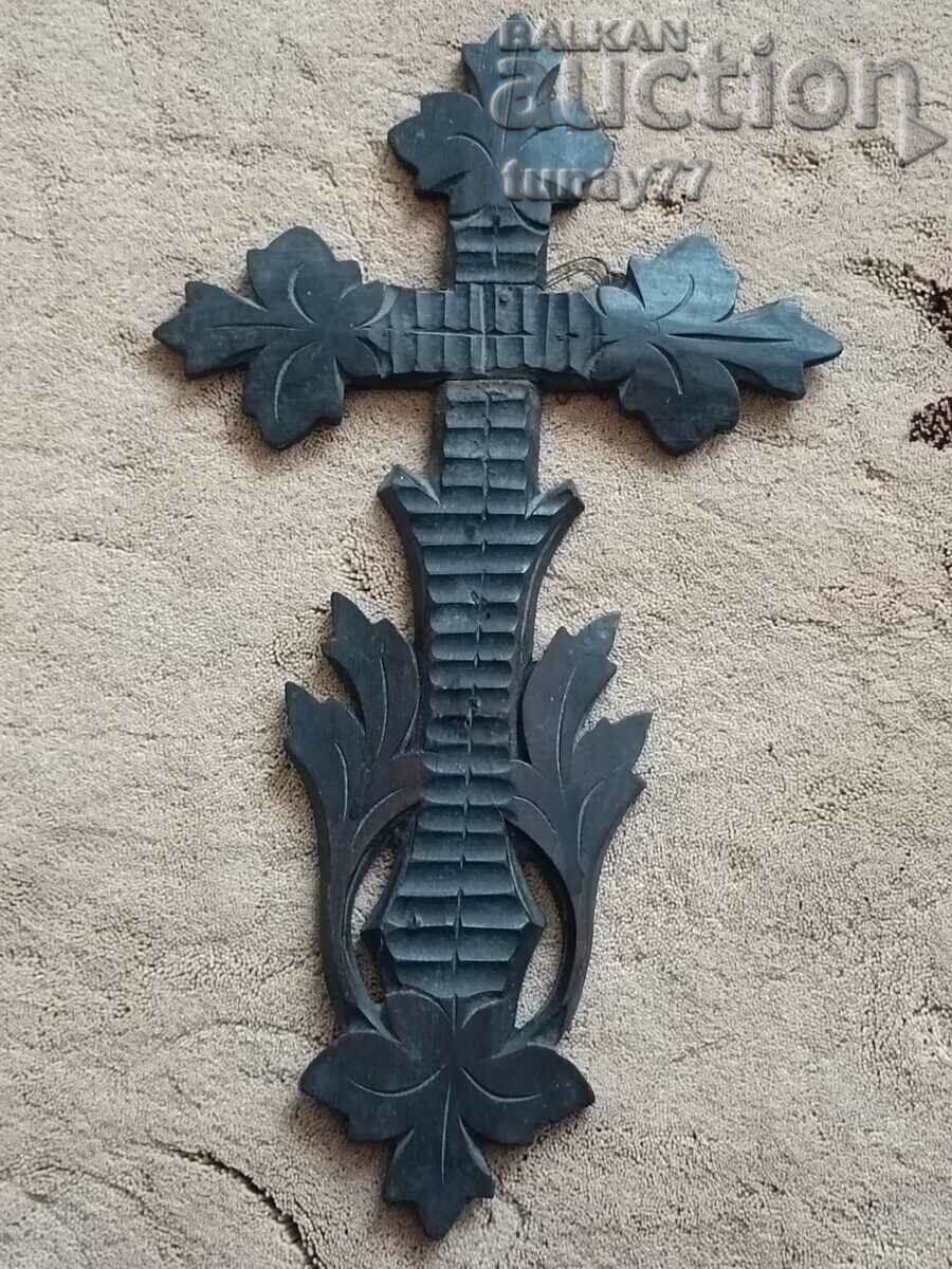❗Unique Old wood-carved Crucifixion ❗