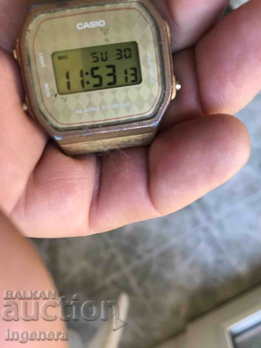 ЧАСОВНИК ЕЛЕКТРОНЕН РЪЧЕН РЕТРО РАБОТИ с цена 19.00 лв. | € 9.71 ЧАСОВНИК ЕЛЕКТРОНЕН РЪЧЕН РЕТРО РАБОТИ с цена 19.00 лв. | € 9.71