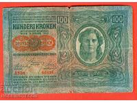 GERMANIA AUSTRIA 100 - numărul - numărul 1912 - 2