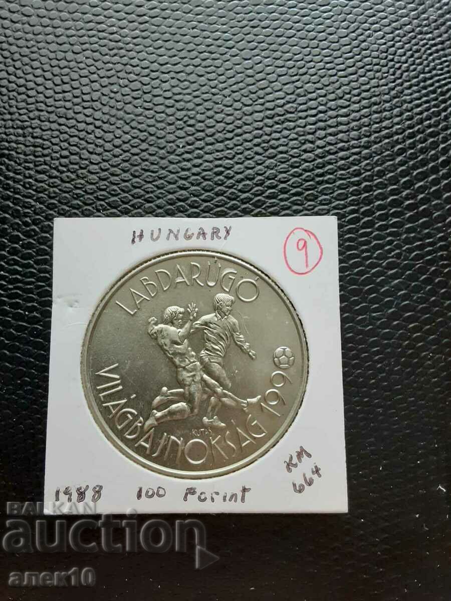 Hungary 100 forints 1988