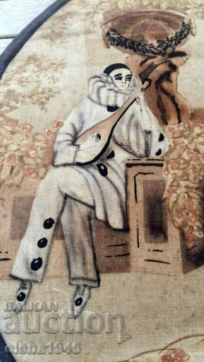 Auction  Antique woven tapestry