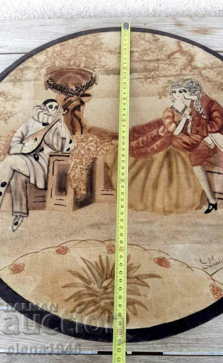 Доставка на Антикварен тъкан гоблен Доставка на Антикварен тъкан гоблен