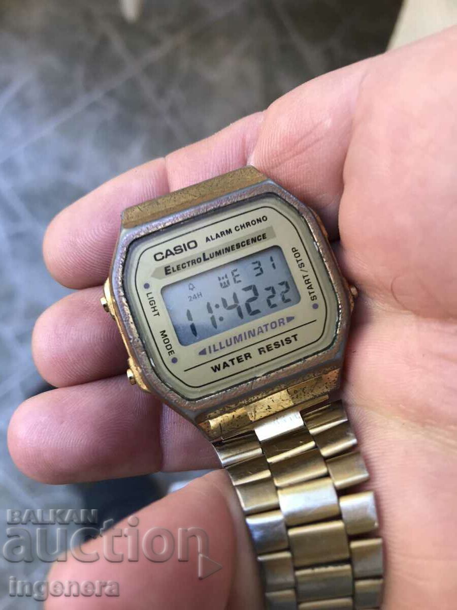 WATCH ELECTRONIC MANUAL RETRO USED WORKS