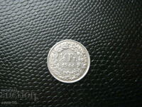 Швейцария  1/2  франк  1944