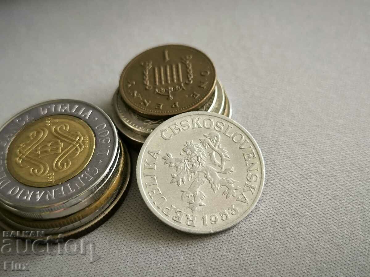 Coin - Czechoslovakia - 25 Halers | 1953 with price 1.35 BGN | € 0.69 Coin - Czechoslovakia - 25 Halers | 1953 with price 1.35 BGN | € 0.69