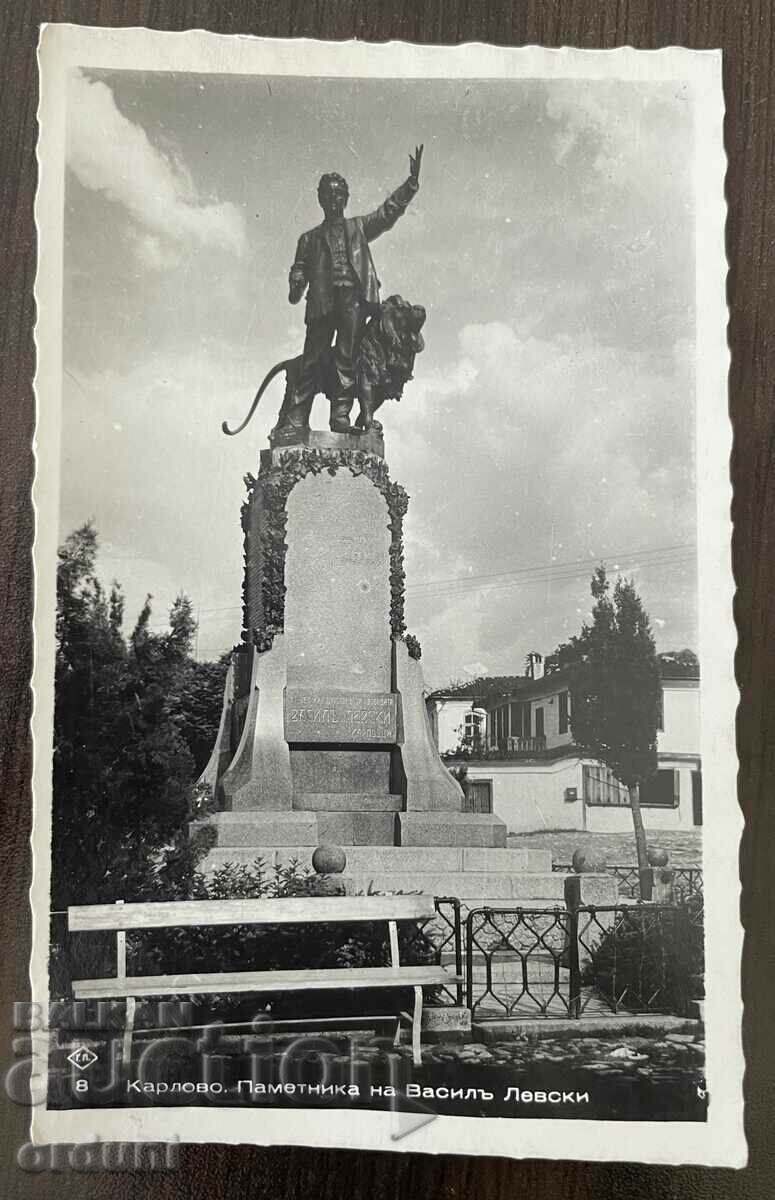 4252 Kingdom of Bulgaria Karlovo monument Vasil Levski Paskov