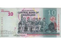 10 emalangeni 2015, Swaziland