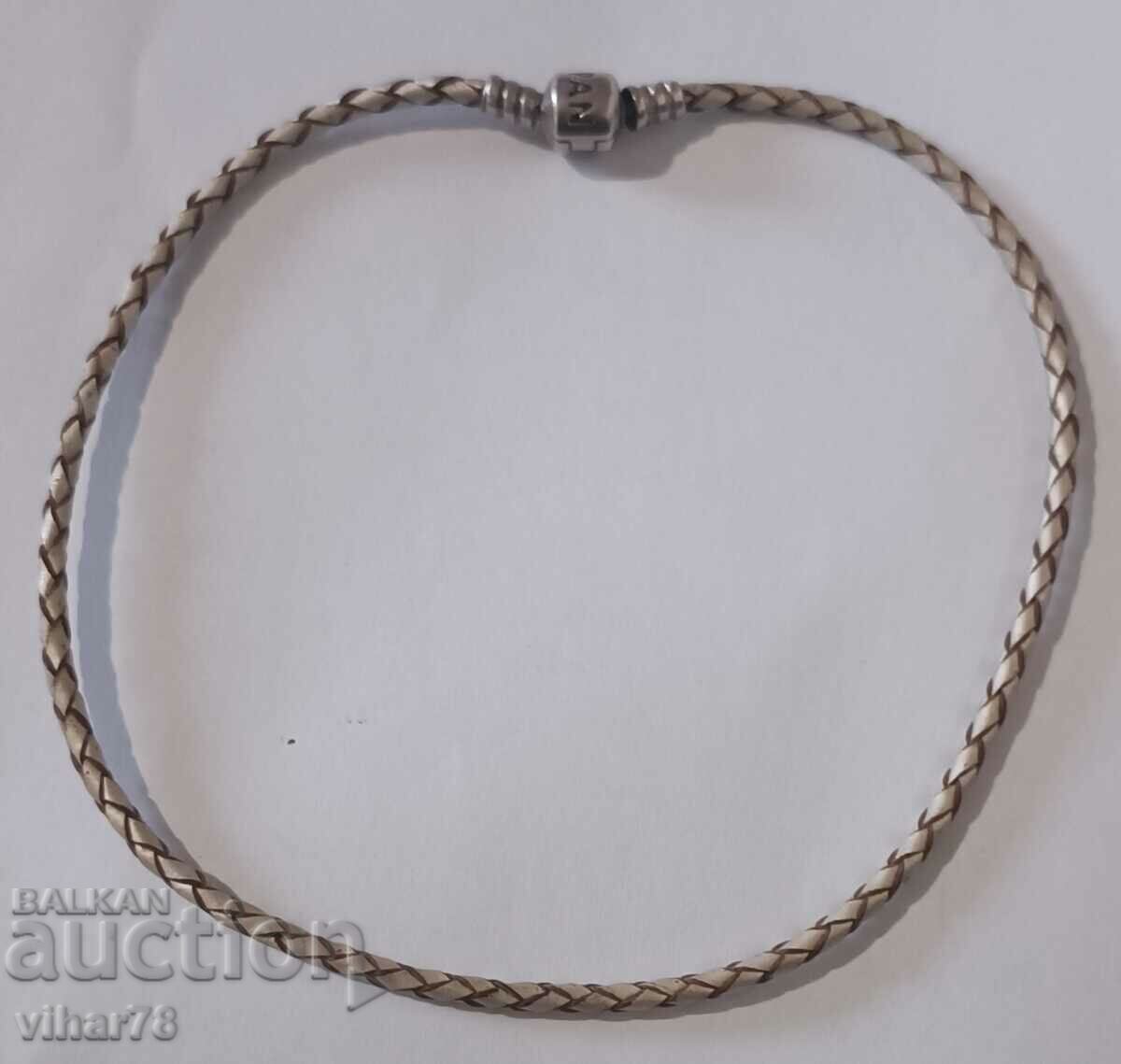 Аукцион Mалък сребърен синджир pandora Аукцион Mалък сребърен синджир pandora