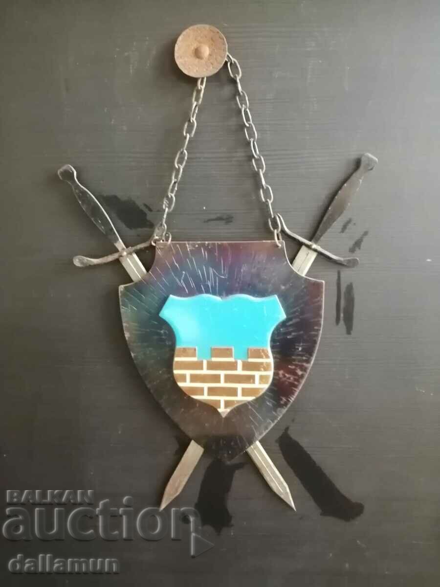 старо метално пано с ножове за стена с цена 40.00 лв. | € 20.45 старо метално пано с ножове за стена с цена 40.00 лв. | € 20.45