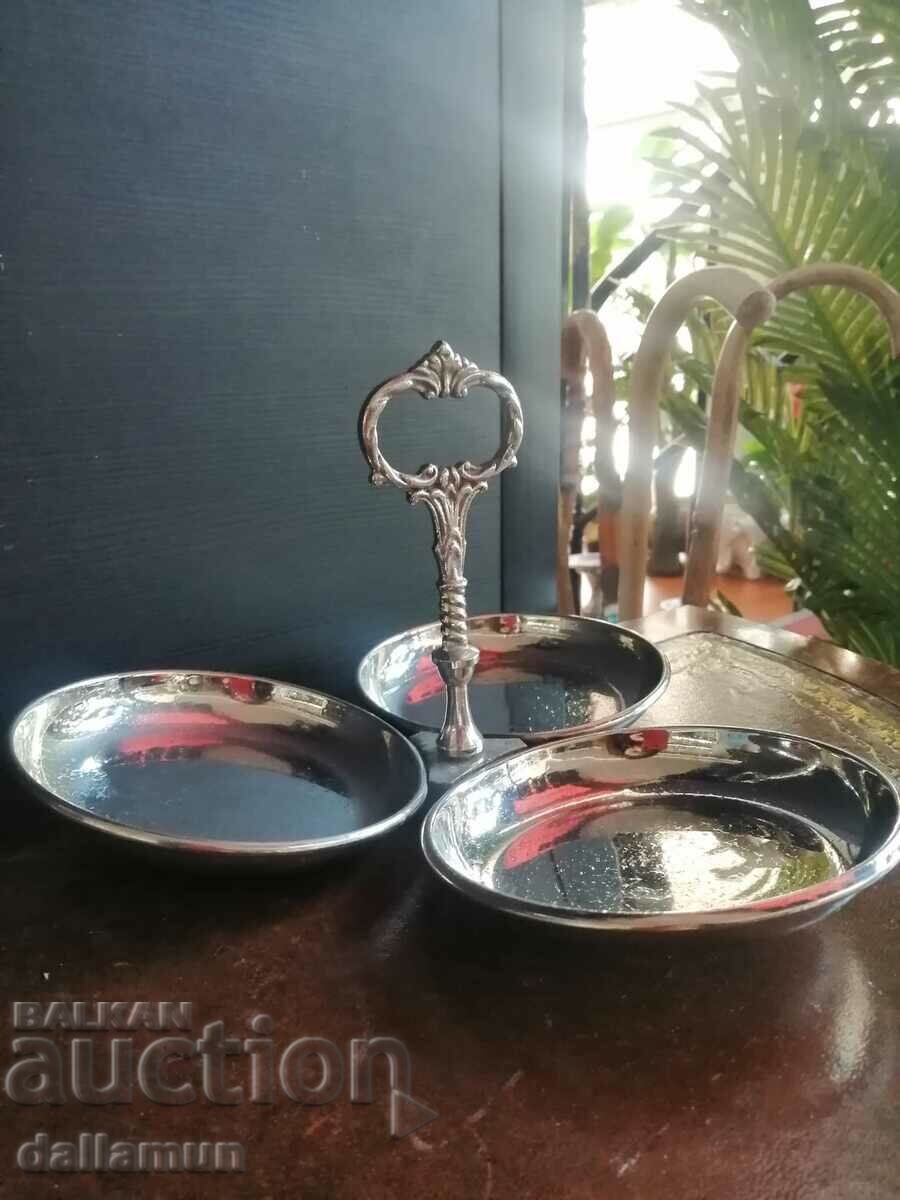 Auction metal candy stand bonbonniere Auction metal candy stand bonbonniere