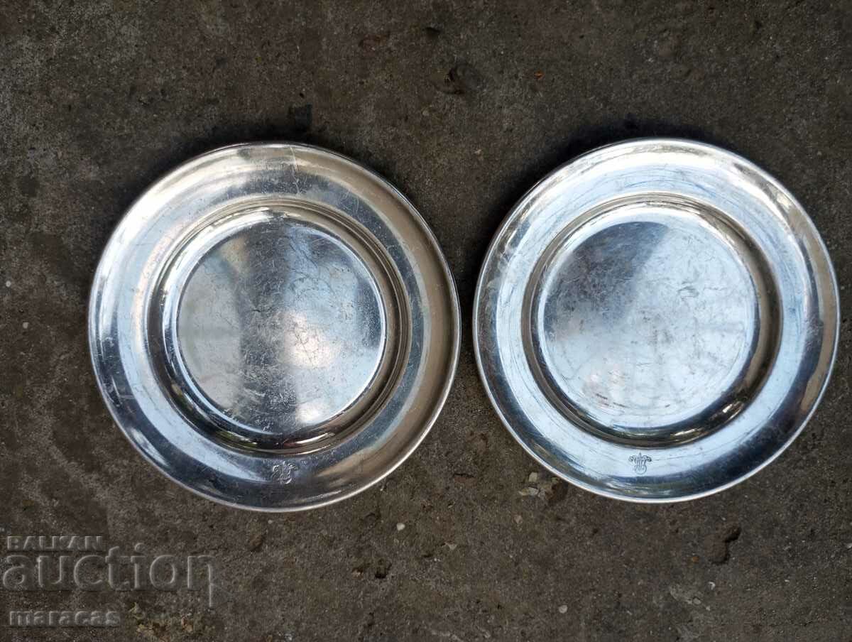 Deep silver plates