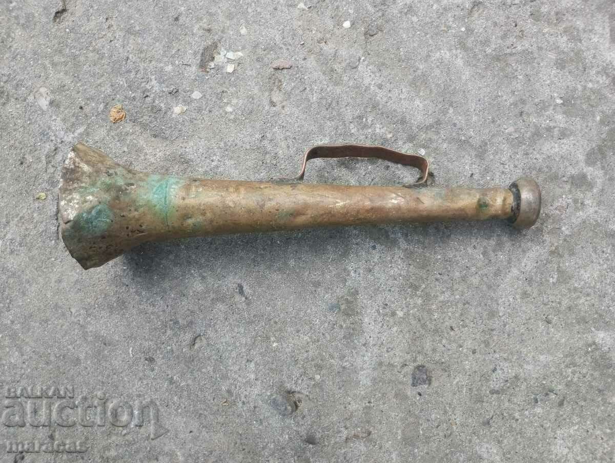 Old metal whistle