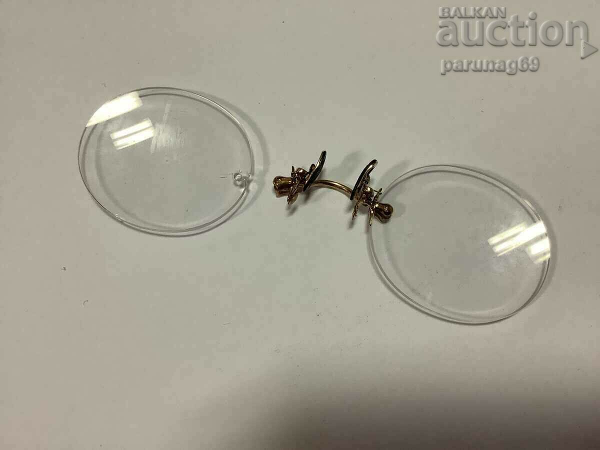 Доставка на Очила  - ПЕНСНЕ  ЗЛАТО 12 карата 1,7 гр.