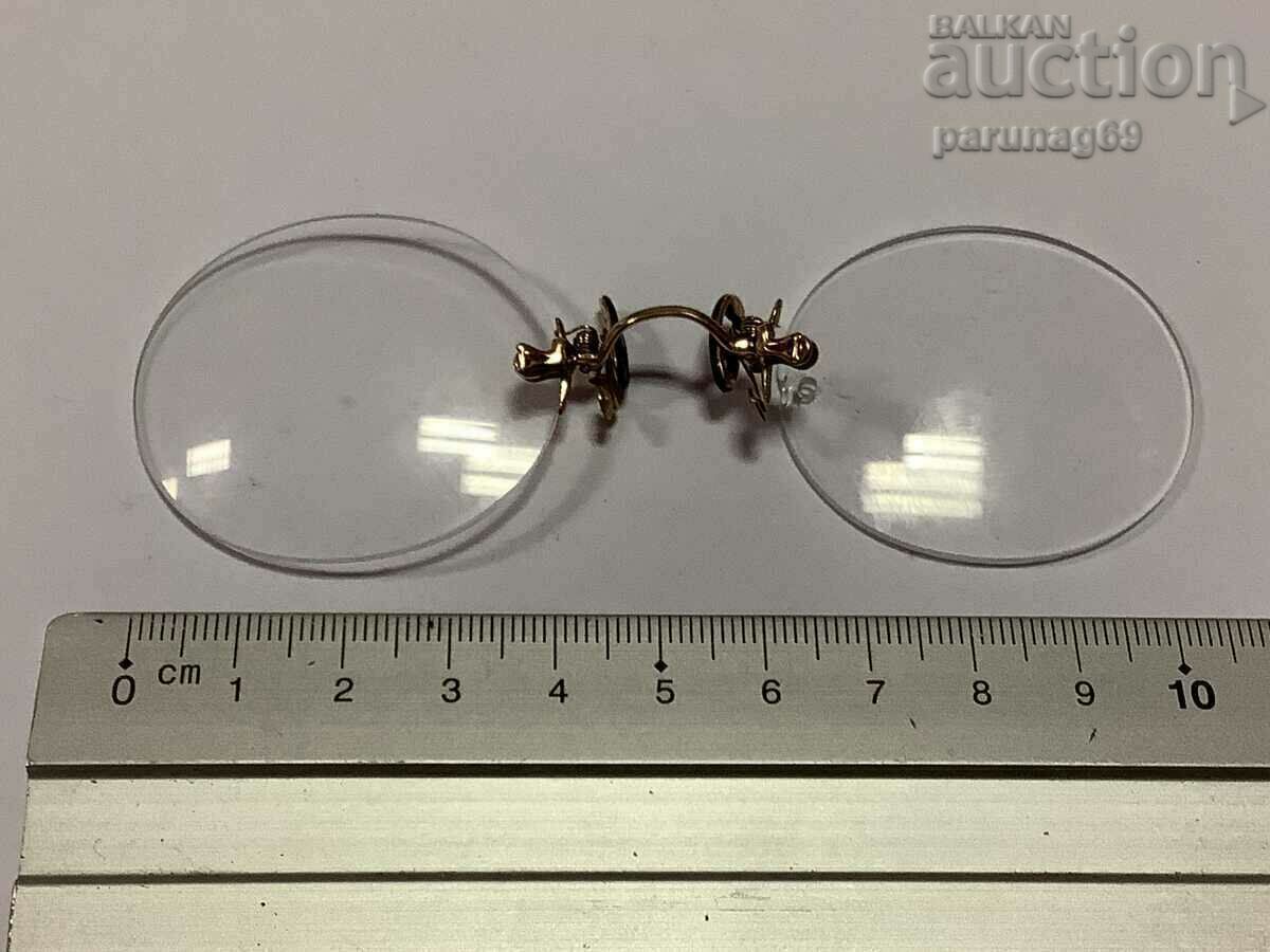 Очила  - ПЕНСНЕ  ЗЛАТО 12 карата 1,7 гр. - 5