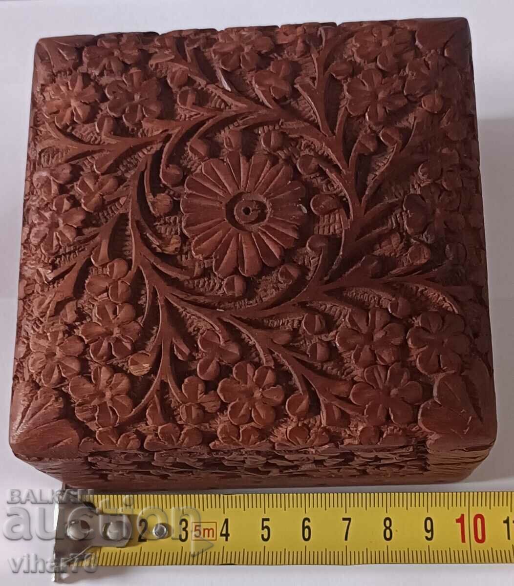 Auction  Old wooden box