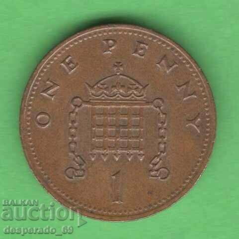 (¯`'•.¸ 1 penny 1989 GREAT BRITAIN ¸.•'´¯)