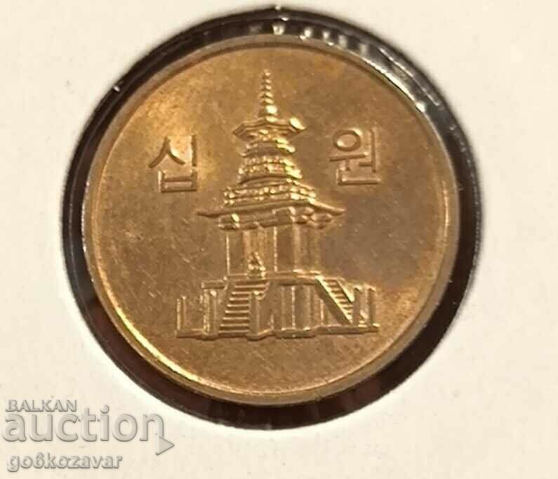 South Korea 10 Won 2011 UNC with price 1.30 BGN | € 0.66 South Korea 10 Won 2011 UNC with price 1.30 BGN | € 0.66