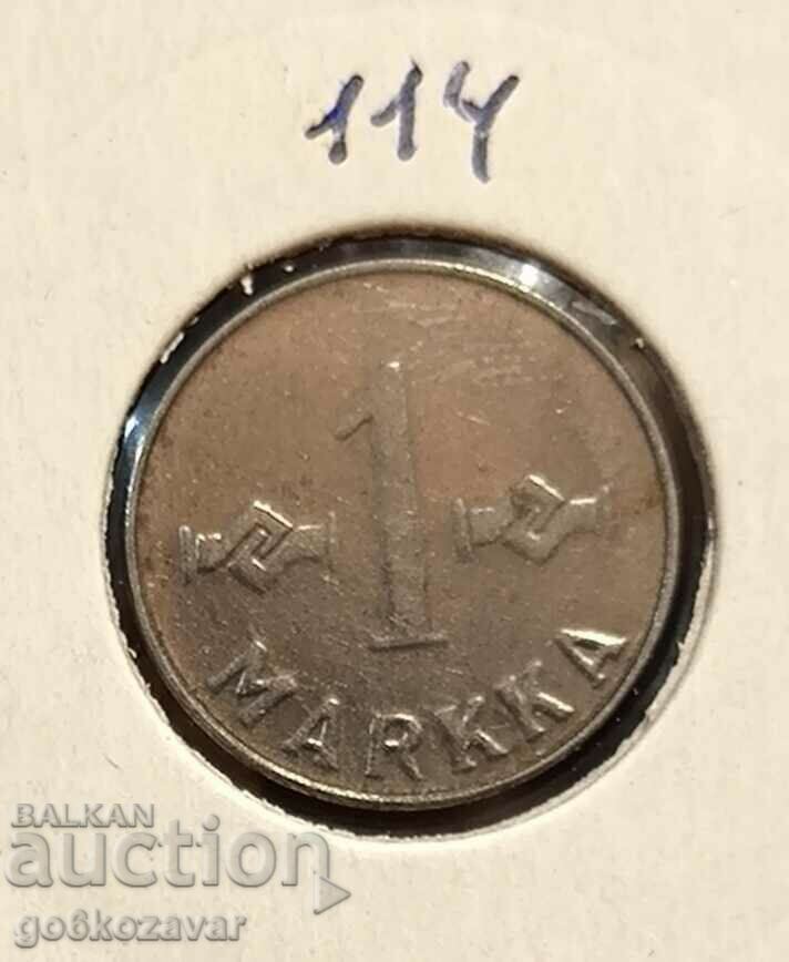 Finland 1 darkness 1952 Iron ! UNC