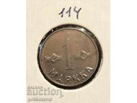 Finland 1 darkness 1952 Iron ! UNC