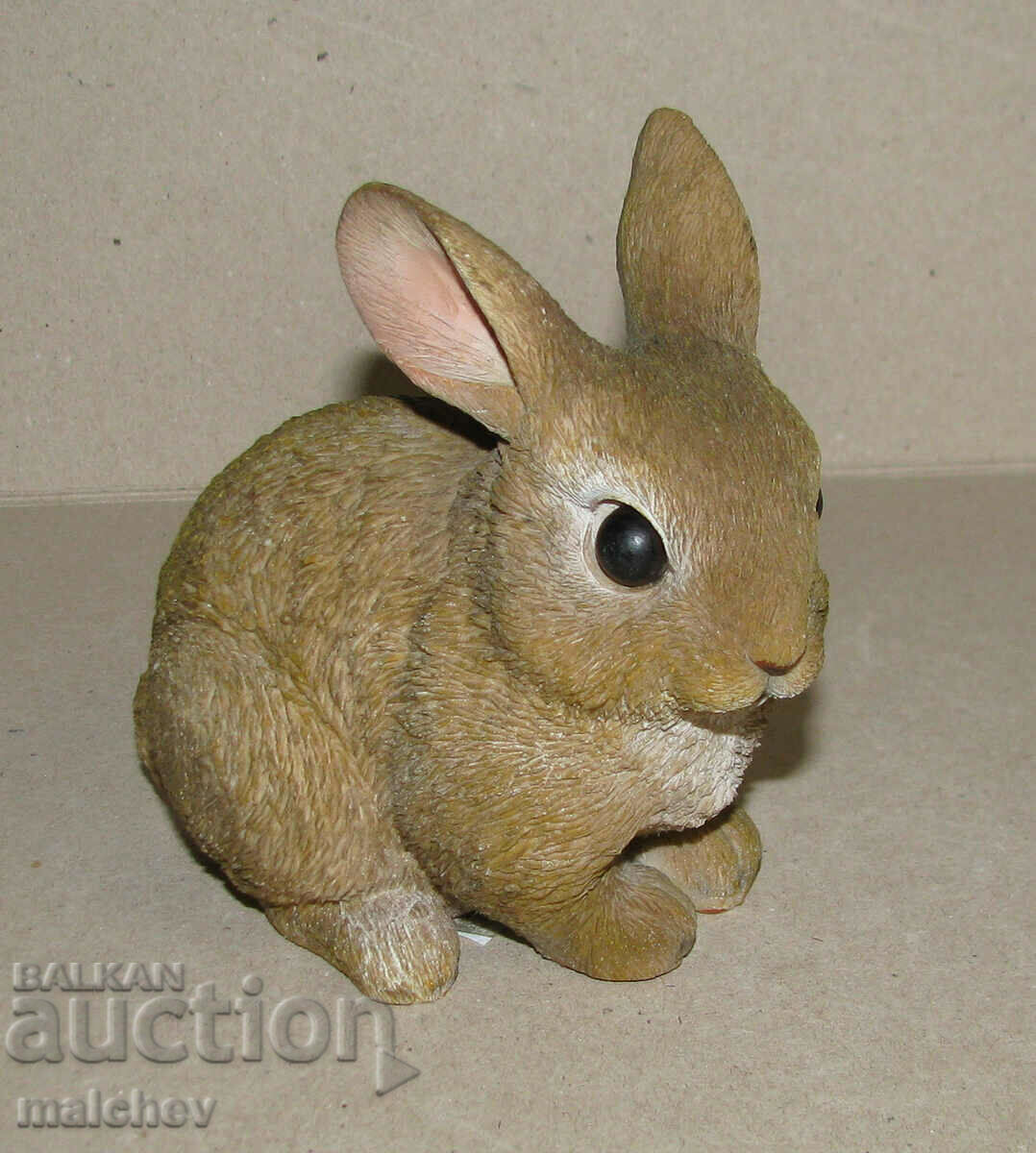 New figurine Bunny 12 cm toy polyresin hand-painted