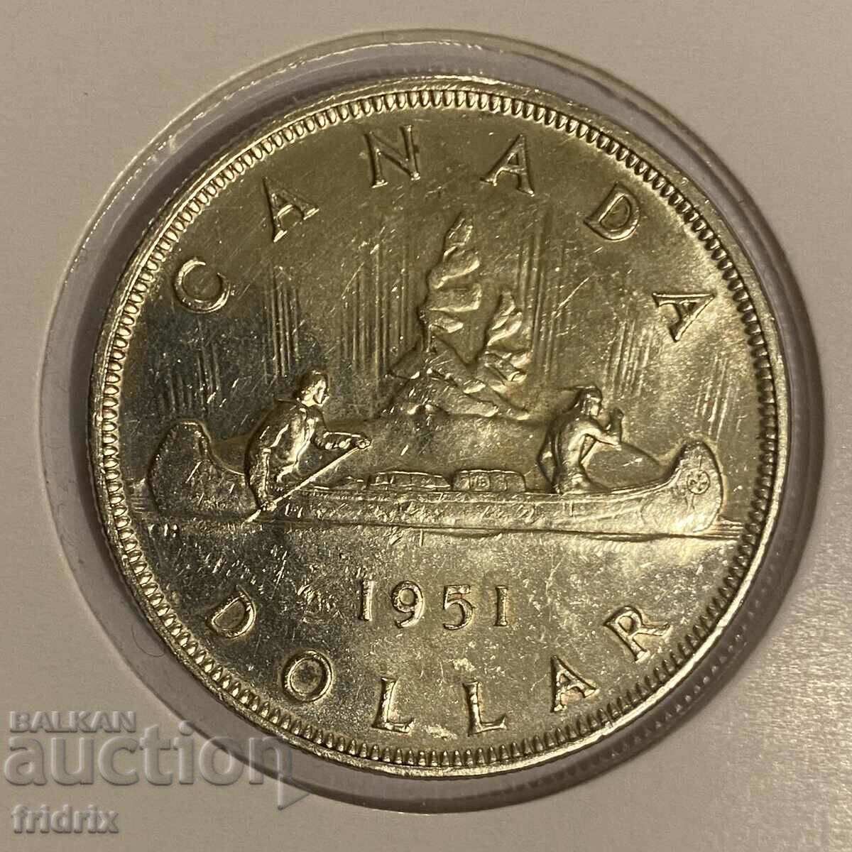 Канада 1 долар / Canada 1 dollar 1951