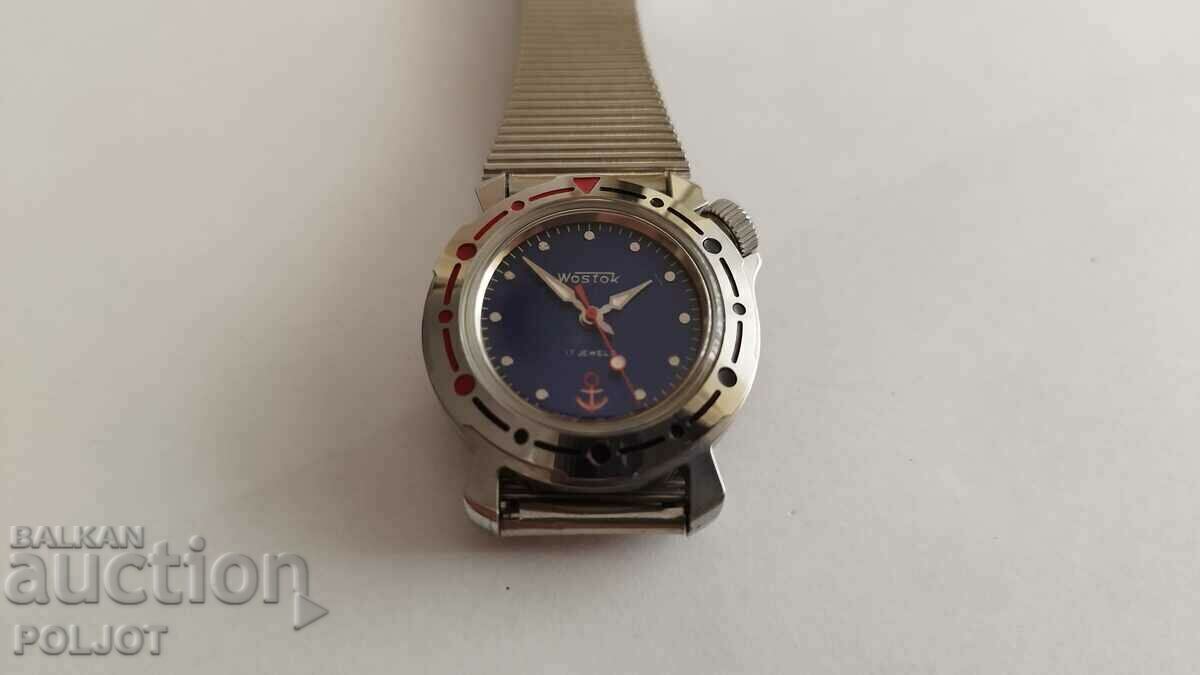 Old mechanical watch Vostok Amphibia, Cadets