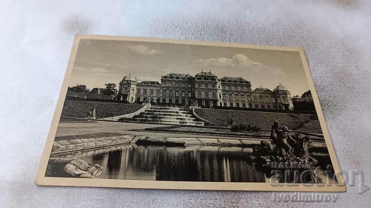 Пощенска картичка Wien Belvedere