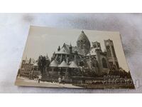 Carte poștală Haarlem St. Bavo Kerk 1946