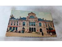 Carte poștală Angers Le Theatre 1947