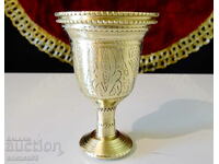 Cupa de bronz persană pentru rachiu, bijuterie, 140 gr