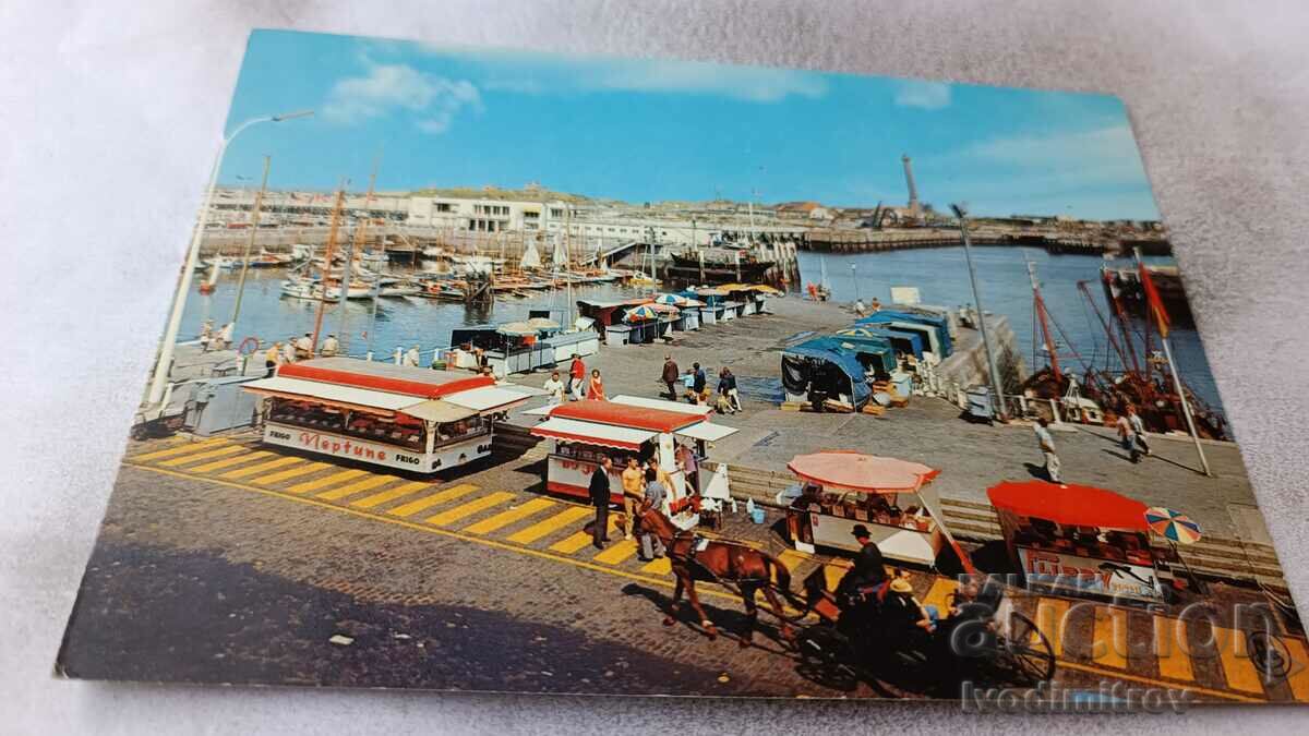 Postcard Ostend Yacht Haven