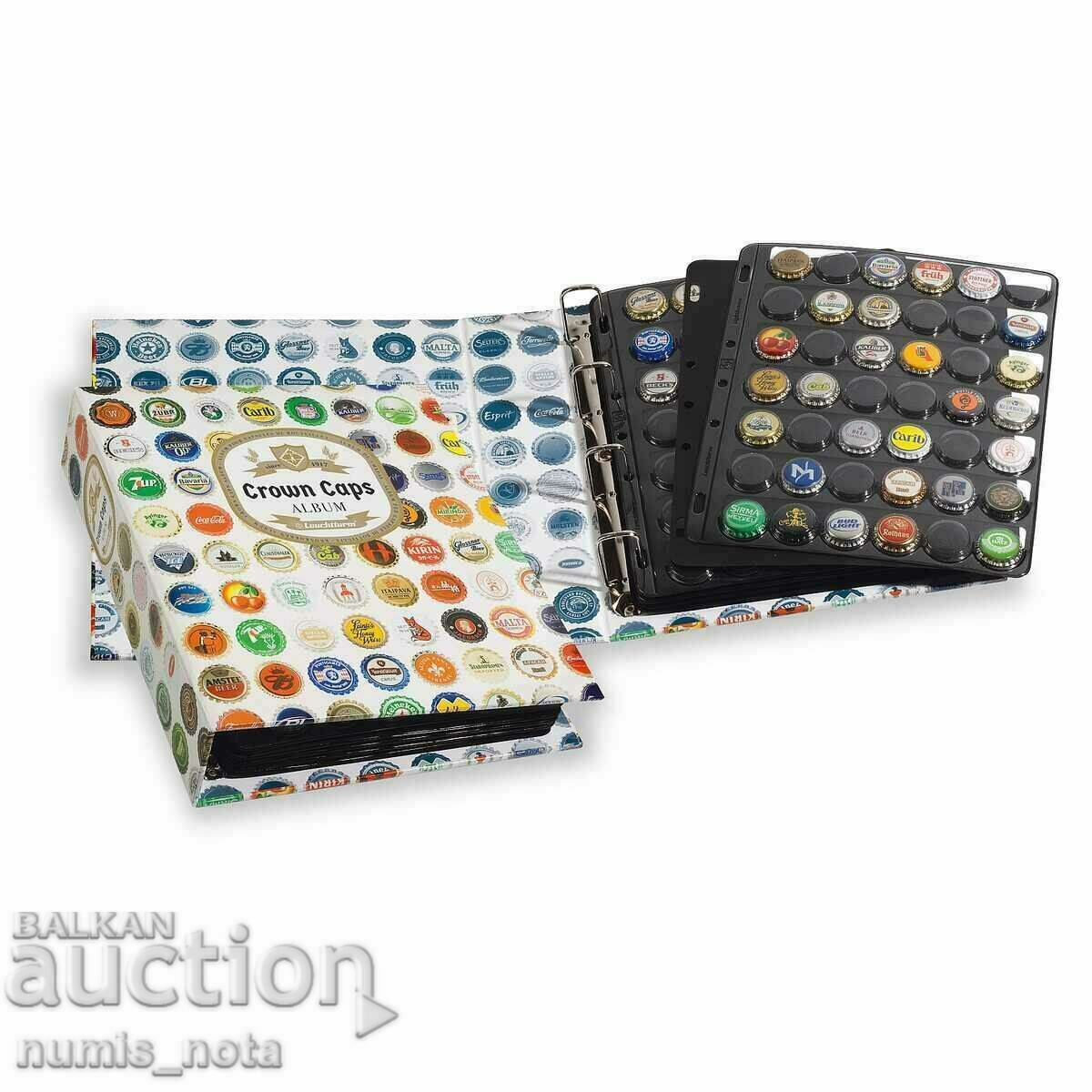 Album GRANDE COMPART for caps with 5 sheets with price 78.00 BGN | € 39.88