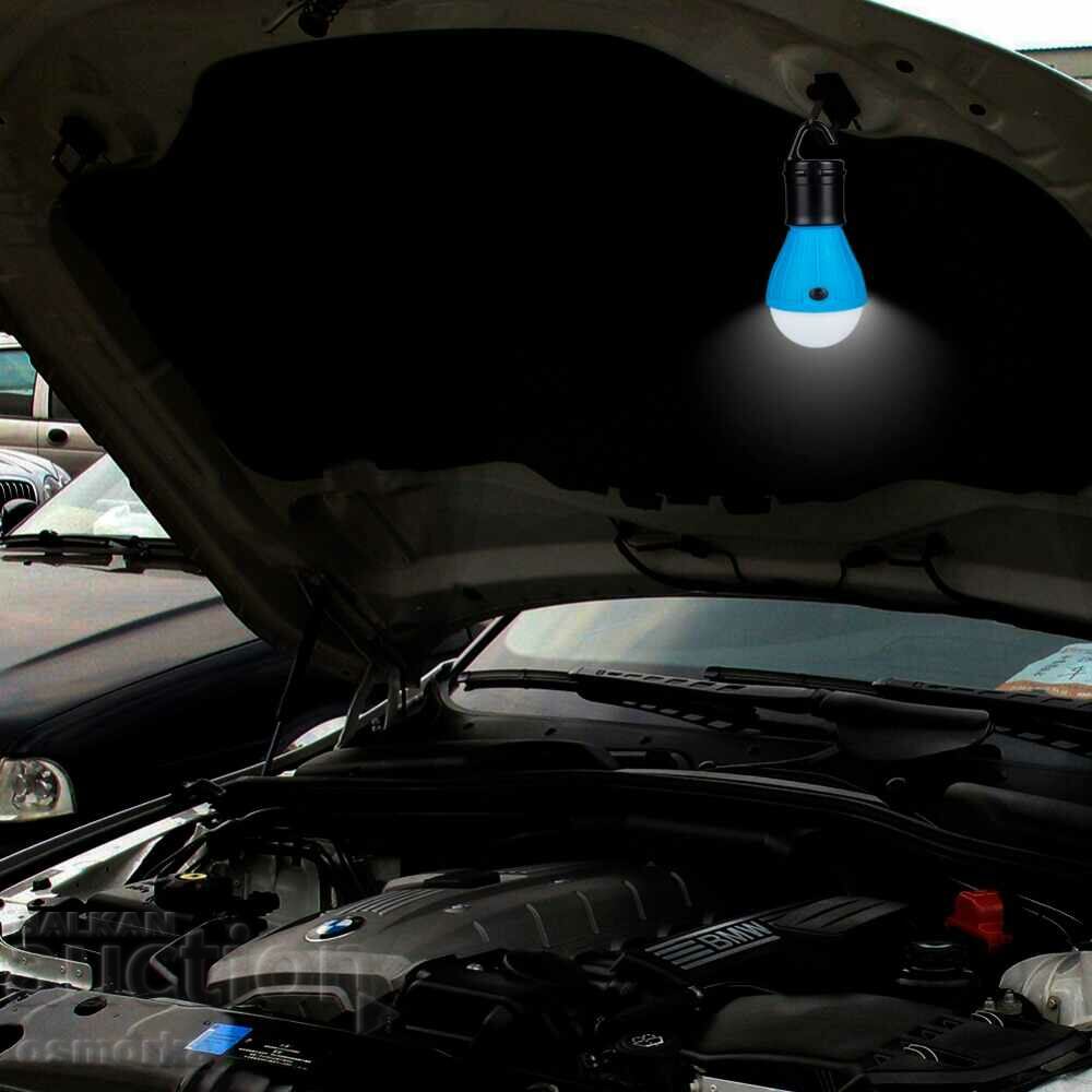 LED lights for camping fishing car repair with hook blue with price 5.00 BGN | € 2.56 LED lights for camping fishing car repair with hook blue with price 5.00 BGN | € 2.56