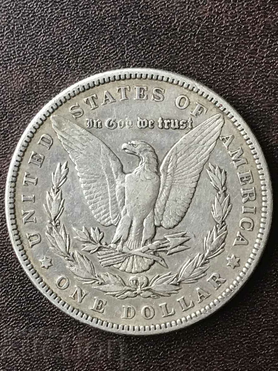 USA America 1 Morgan Dollar 1884 Silver with price 119.00 BGN | € 60.84 USA America 1 Morgan Dollar 1884 Silver with price 119.00 BGN | € 60.84