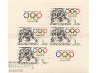 1984. Czechoslovakia. Winter Olympic Games, Sarajevo. Block.