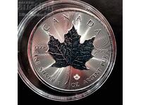 Silver 1 Oz Maple Leaf 2022 Καναδάς