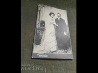 Newlyweds 1910 Yambol - fotografie rusă Kogan Sliven