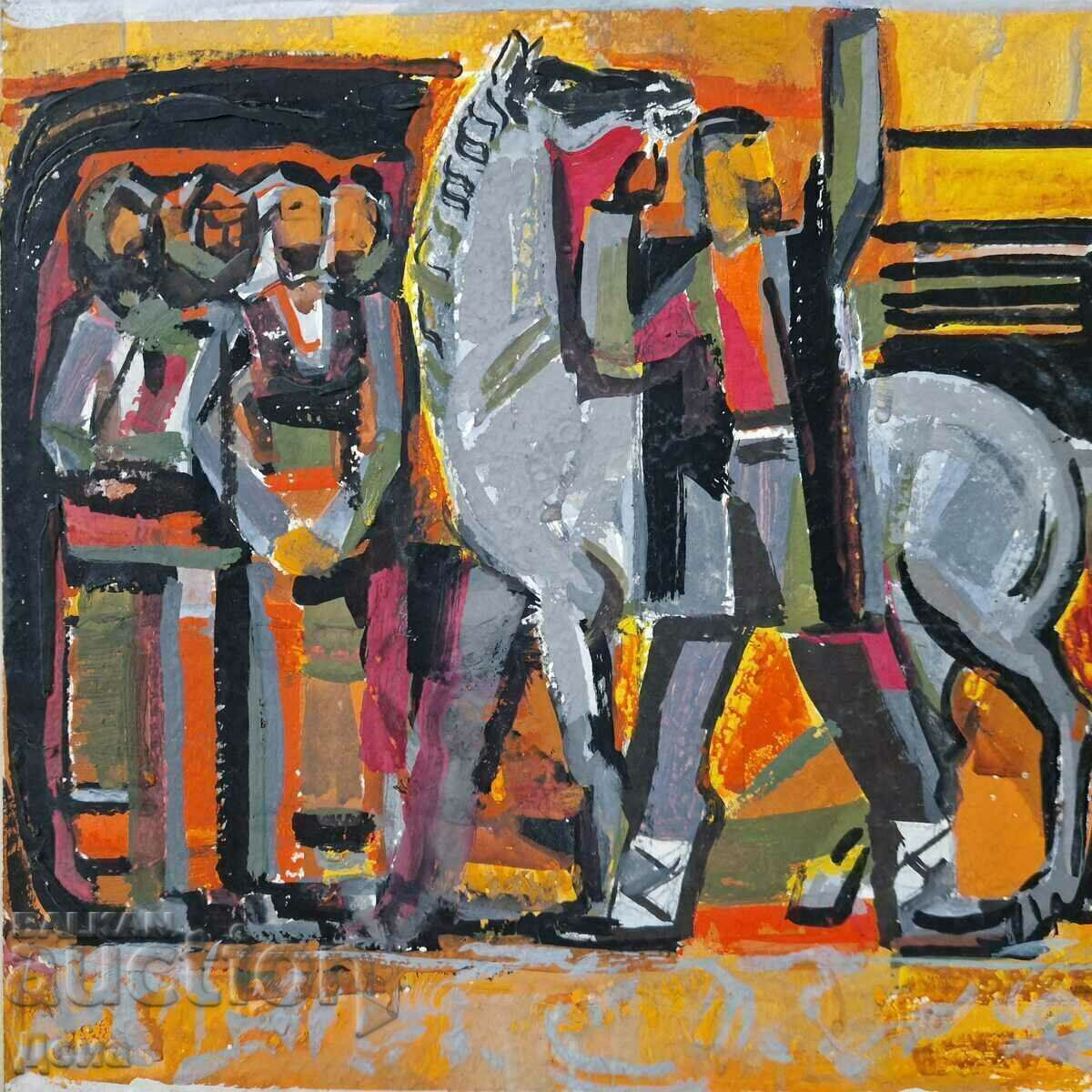 Old painting with price € 56.24 | 110.00 BGN