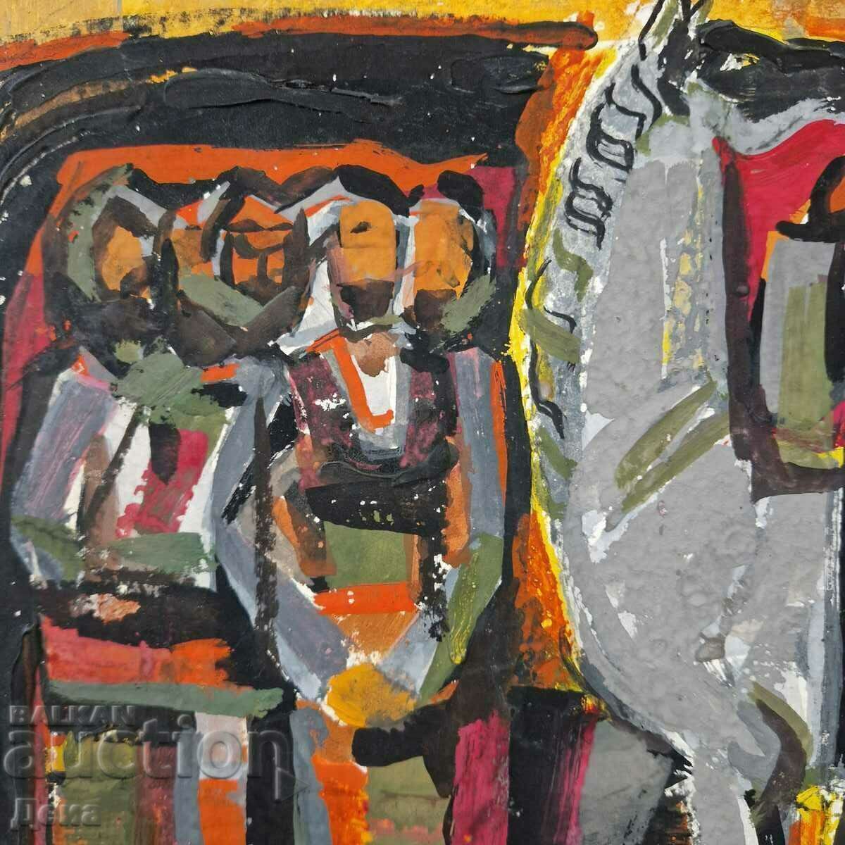 Delivery of Old painting