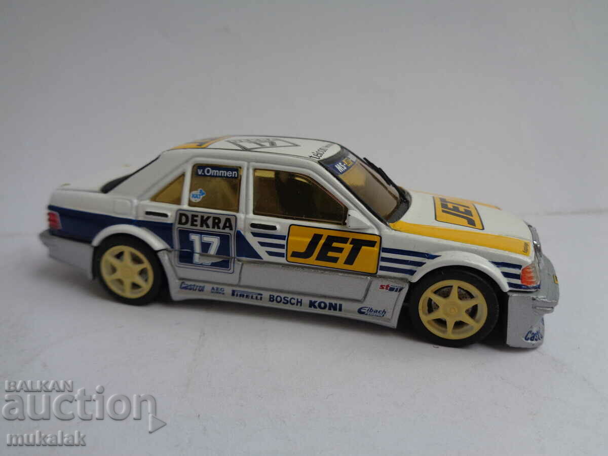 Auction 1:43 MINICHAMPS MERCEDES BENZ 190 E EVO TROLLEY MODEL Auction 1:43 MINICHAMPS MERCEDES BENZ 190 E EVO TROLLEY MODEL