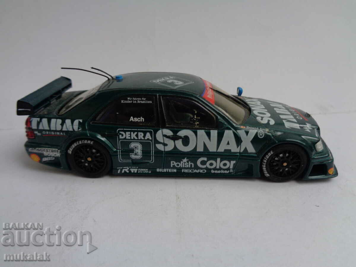 Auction  1:43 MINICHAMPS MERCEDES BENZ C DTM RALLY MODEL CAR