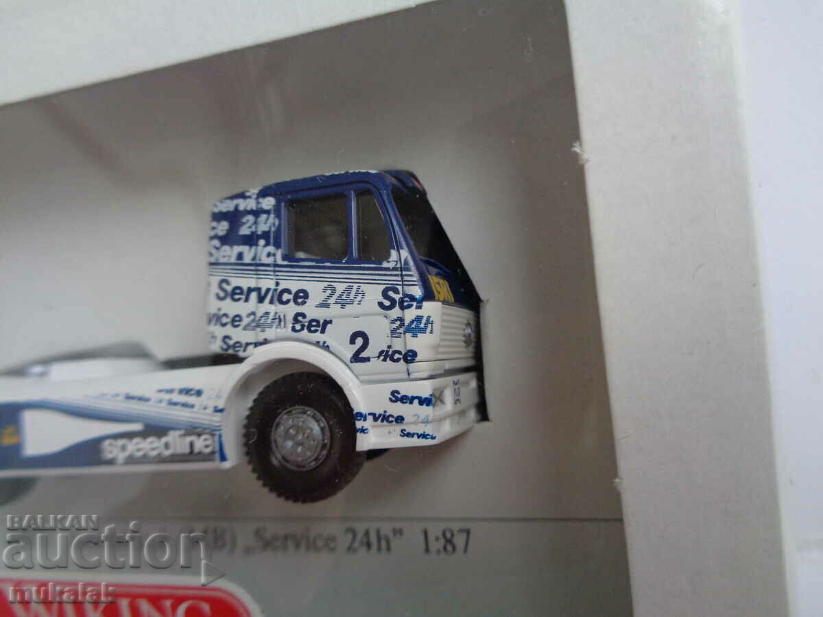 1:87 H0 WIKING MERCEDES TRUCK TOWER TROLLEY MODEL TOY with price 15.00 BGN | € 7.67