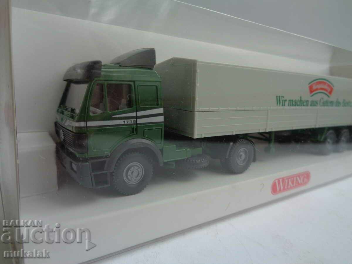 Delivery of 1:87 H0 WIKING MERCEDES TRUCK TOWER TROLLEY MODEL TOY