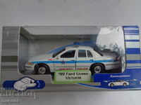 1:34? WELLY Ford Crown Victoria POLICE TROLLEY MODEL