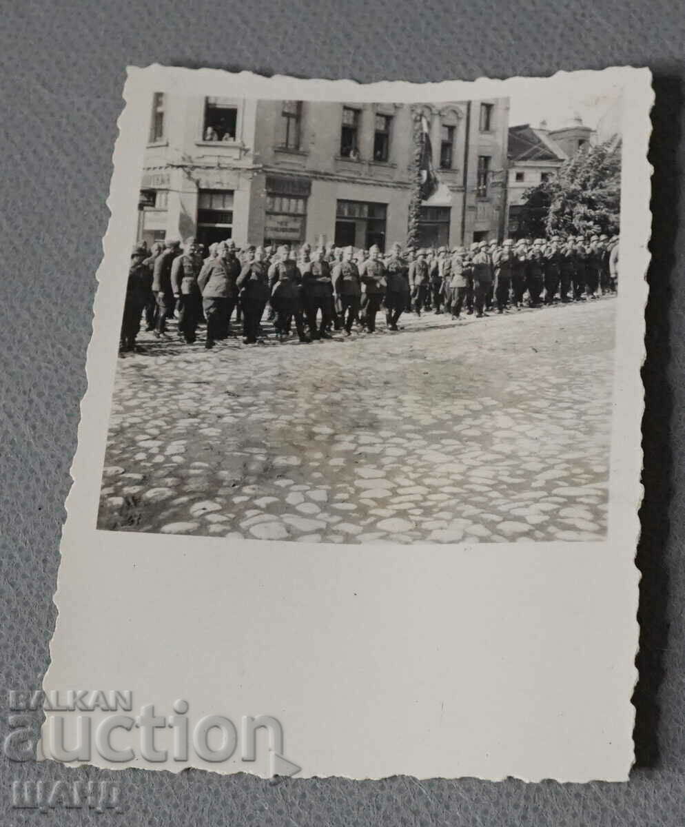 1943 Foto sărbătoarea H.V.C.Simeon II 25 p.Divizia