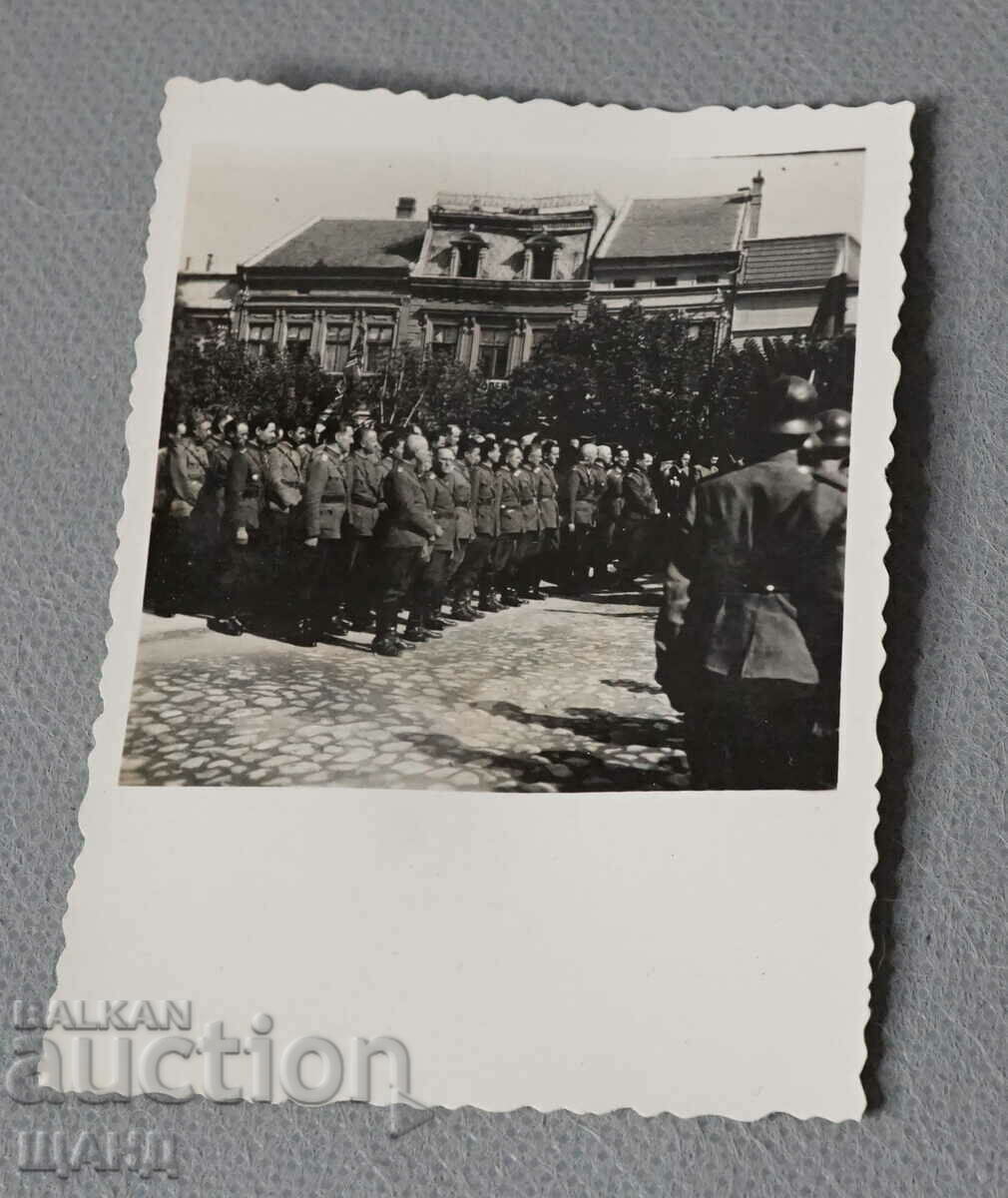 1943 Foto sărbătoarea H.V.C.Simeon II 25 p.Divizia